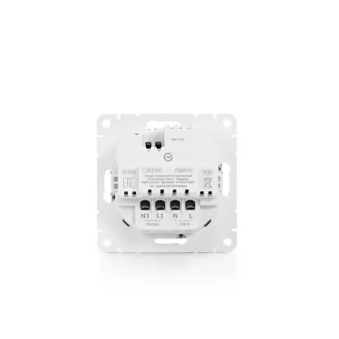 ATLASDESIGN SMART Термостат программируемый для электрического теплого пола, Zigbee, 16 А, мех., БЕЛЫЙ