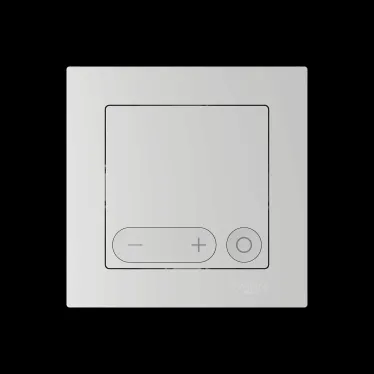 ATLASDESIGN SMART Термостат программируемый для электрического теплого пола, Zigbee, 16 А, мех., БЕЛЫЙ