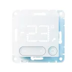 ATLASDESIGN SMART Термостат программируемый для электрического теплого пола, Zigbee, 16 А, мех., БЕЛЫЙ