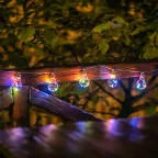 Светодиодный Светильник садовый USL-S-126/PT4000 BULBS Садовая гирлянда на солнечной батарее Лампочки,10 светодиодов. Разноцветный свет. 1*АA Ni-Mh аккумулятор в/к. IP44