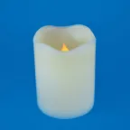 Фигура светодиодная Свеча на батарейках 2ААА (не в/к) ULD-F061 WARM WHITE CANDLE 1 светодиод Теплый белый свет