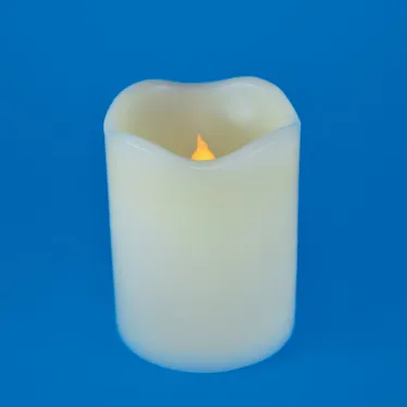 Фигура светодиодная Свеча на батарейках 2ААА (не в/к) ULD-F061 WARM WHITE CANDLE 1 светодиод Теплый белый свет