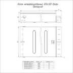 Лоток неперфорированный Профи INOX (AISI 316) 300х100x6000 (1,0 мм) (12 м/уп)