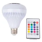 Светильник светодиодный Диско с динамиком и Bluetooth 220В белый ULI-Q340 8W/RGB/E27 WHITE