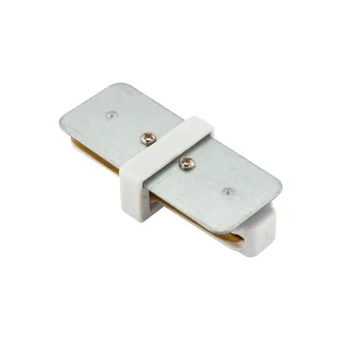 Соединитель прямой для шинопровода бел. DENKIRS TR1101-WH