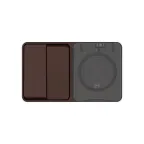 AtlasDesign PROFI IP54 О/У БЛОК: РОЗ. з/к со шт. 16А, ВЫКЛ.2-клав.10А, КОРИЧНЕВЫЙ