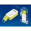 Удлинитель серии Travel, шнур 1,5м., 1 гнездо, б/з, 2USB*1,1A. S-CT1-1,5U WHITE/GREEN LM Белый с салатовым. ТМ .