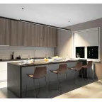 Светильник линейный 62 Вт 2500 мм 4000 К черн. DENKIRS DK9254-BK