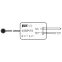 Датчик движения PMS-IR 050 500W 230V 30° WH IP20 Jazzway
