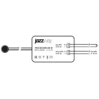 Датчик движения PMS-IR 050 500W 230V 30° WH IP20 Jazzway