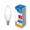 Лампа светодиодная Форма "свеча" матовая Белый свет 4000K LED-C37-5W/4000K/E14/FR/SLS