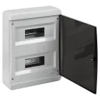 Корпус пластиковый навесной ЩРН-П-24 IP41прозрачная крышка белый COMFORT