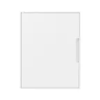 Щиток 24 мод встраиваемый FRAME, белый, с белой дверцей, с 4 шинами PEN (2шт на 8 отв. и 2шт на 6 отв.)