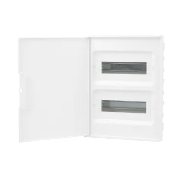 Щиток 24 мод встраиваемый FRAME, белый, с белой дверцей, с 4 шинами PEN (2шт на 8 отв. и 2шт на 6 отв.)