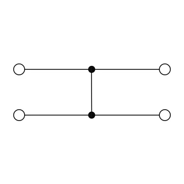 Блок распределительный с гориз. адаптером на рейку шириной 35мм, зажим push-in, 4 точки подключения 2,5 кв.мм, синий