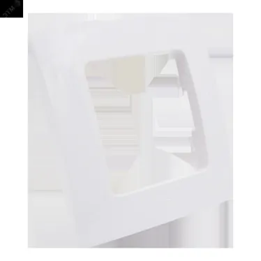 Рамка одноместная, скрытой установки, цвет белый