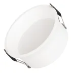 Светильник светодиодный MS-BREEZE-BUILT-R125-16W Warm3000 (WH, 90 deg, 230V) (ARL, IP20 металл, 3 года)