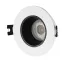 Светильник встраиваемый IP20 10 Вт GU5.3 LED бел./черн. пластик DENKIRS DK3061-WH+BK