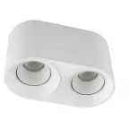                  Светильник накладной IP20 10 Вт GU5.3 LED бел./бел. пластик DENKIRS DK3096-WH
               