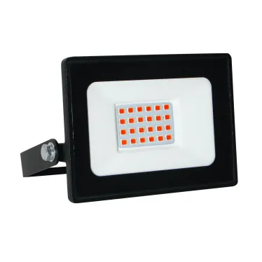 Прожектор светодиодный 20 Вт Красный свет Корпус черный TM Volpe ULF-Q517 20W/RED IP65 220-240V BLACK