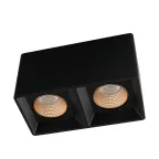                  Светильник накладной IP20 10 Вт GU5.3 LED черн./бронзовый пластик DENKIRS DK3085-BK+BR
               