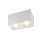 Светильник накладной IP20 10 Вт GU5.3 LED бел. пластик DENKIRS DK3035-WH
