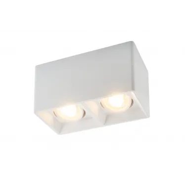 Светильник накладной IP20 10 Вт GU5.3 LED бел. пластик DENKIRS DK3035-WH