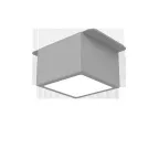 Светильник светодиодный DL-Grill CRI90 для потолка Грильято 75х75 мм с шириной ламели 15 мм 10 Вт 4000 К 60x60x60 мм RAL7024 серый муар диммируемый по протоколу DALI