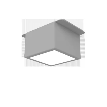 Светильник светодиодный DL-Grill CRI90 для потолка Грильято 75х75 мм с шириной ламели 15 мм 10 Вт 4000 К 60x60x60 мм RAL7024 серый муар диммируемый по протоколу DALI