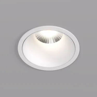 Светильник встраиваемый IP20 12 Вт LED 3000 К бел. алюм. DENKIRS DK4500-WH