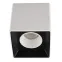 Светильник накладной IP20 10 Вт GU5.3 LED бело-черн./бел. пластик DENKIRS DK3080-WB+WH