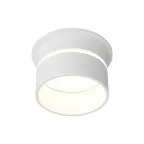                  Светильник встраиваемый влагозащ. IP44 до 15 Вт GU10 бел. алюм. DENKIRS DK2404-WH
               