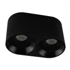 Светильник накладной IP20 10 Вт GU5.3 LED черн./черн. пластик DENKIRS DK3096-BK