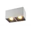 Светильник накладной IP20 10 Вт GU5.3 LED бел./черн. пластик DENKIRS DK3035-WB