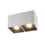                  Светильник накладной IP20 10 Вт GU5.3 LED бел./черн. пластик DENKIRS DK3035-WB
               