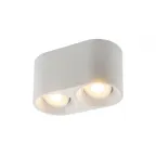 Светильник накладной IP20 10 Вт GU5.3 LED бел. пластик DENKIRS DK3036-WH