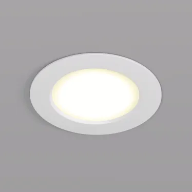 Светильник встраиваемый IP20 5 Вт LED бел. пластик DENKIRS DK3046-WH