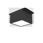 Светильник светодиодный DL-Grill для потолка Грильято 75х75 мм с шириной ламели 15 мм встраиваемый 10 Вт 3000 К 60x60x60 мм RAL9005 черный диммируемый по протоколу DALI