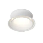 Светильник встраиваемый влагозащ. IP44 15 Вт GU10 бел. алюм. DENKIRS DK2403-WH