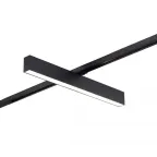 Светильник трековый IP20 20 Вт LED 4000 К черн. алюм. DENKIRS DK6640-BK