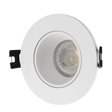 Светильник встраиваемый IP20 10 Вт GU5.3 LED бел./бел. пластик DENKIRS DK3061-WH
