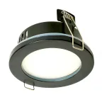                  Светильник ДВО-15w GX53 без лампы черный IP44
               