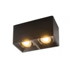Светильник накладной IP20 10 Вт GU5.3 LED черн. пластик DENKIRS DK3035-BK