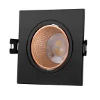                  Светильник встраиваемый IP20 10 Вт GU5.3 LED черн./бронзовый пластик DENKIRS DK3071-BBR
               