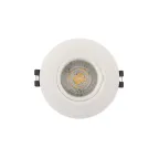                  Светильник светодиодный встраиваемый DK3028-WH , IP20, 10Вт, GU5.3, LED, белый, пластик | DK3028-WH | DENKIRS
               