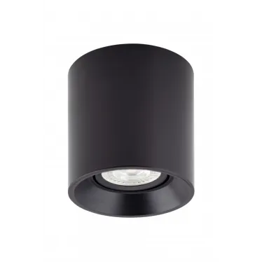 Светильник накладной IP20 10 Вт GU5.3 LED черн. пластик DENKIRS DK3040-BK