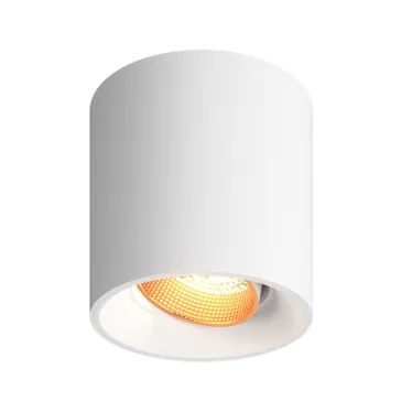 Светильник накладной IP20 10 Вт GU5.3 LED бел./бронзовый пластик DENKIRS DK3090-WBR