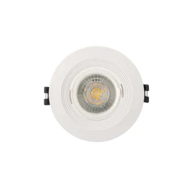 Светильник светодиодный встраиваемый DK3029-WH , IP20, 10Вт, GU5.3, LED, белый, пластик | DK3029-WH | DENKIRS