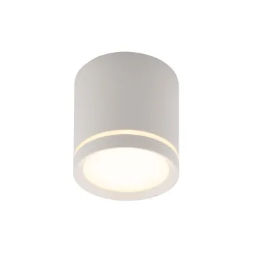 Светильник накладной IP20 5 Вт LED 3000 К бел. алюм./акрил DENKIRS DK4016-WH