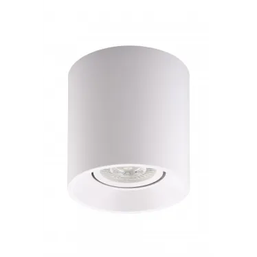 Светильник накладной IP20 10 Вт GU5.3 LED бел. пластик DENKIRS DK3040-WH